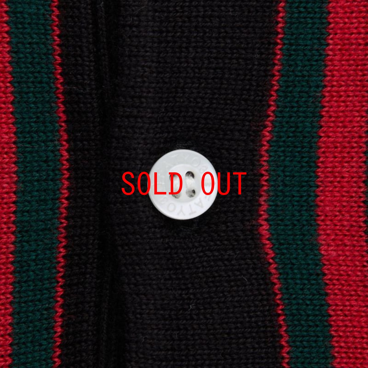 画像4: PINGAUGE S/S Knit Polo Shirt BLK 半袖 ストライプ ニット ポロ シャツ (4)