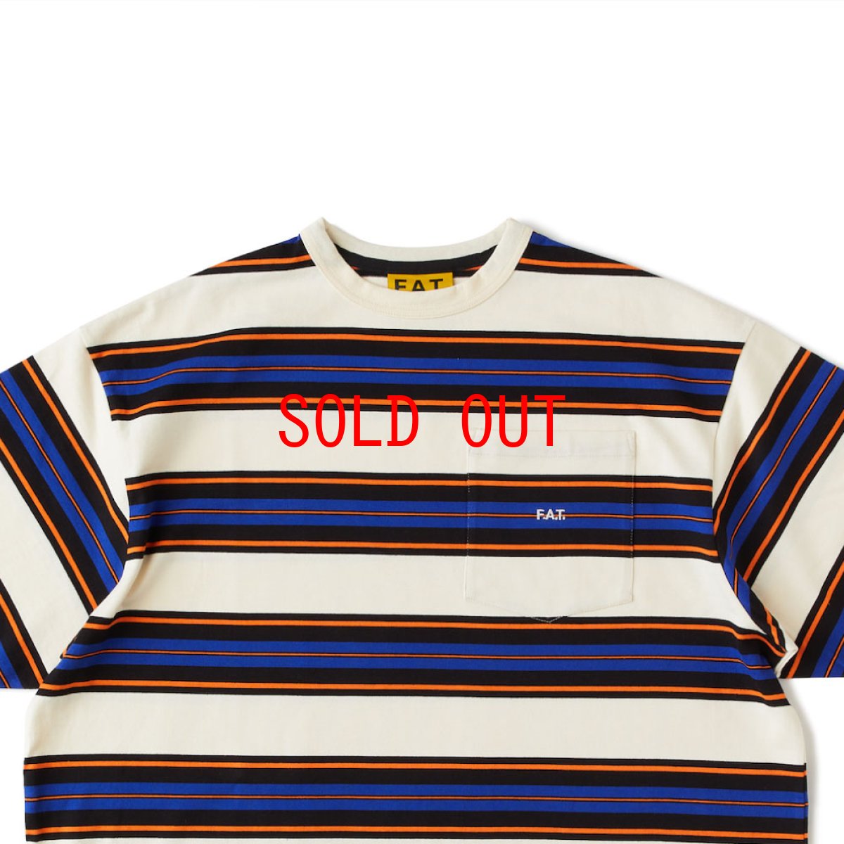 画像7: GRANDA S/S Border Tee WHT 半袖 ヘヴーウェイト Tシャツ (7)