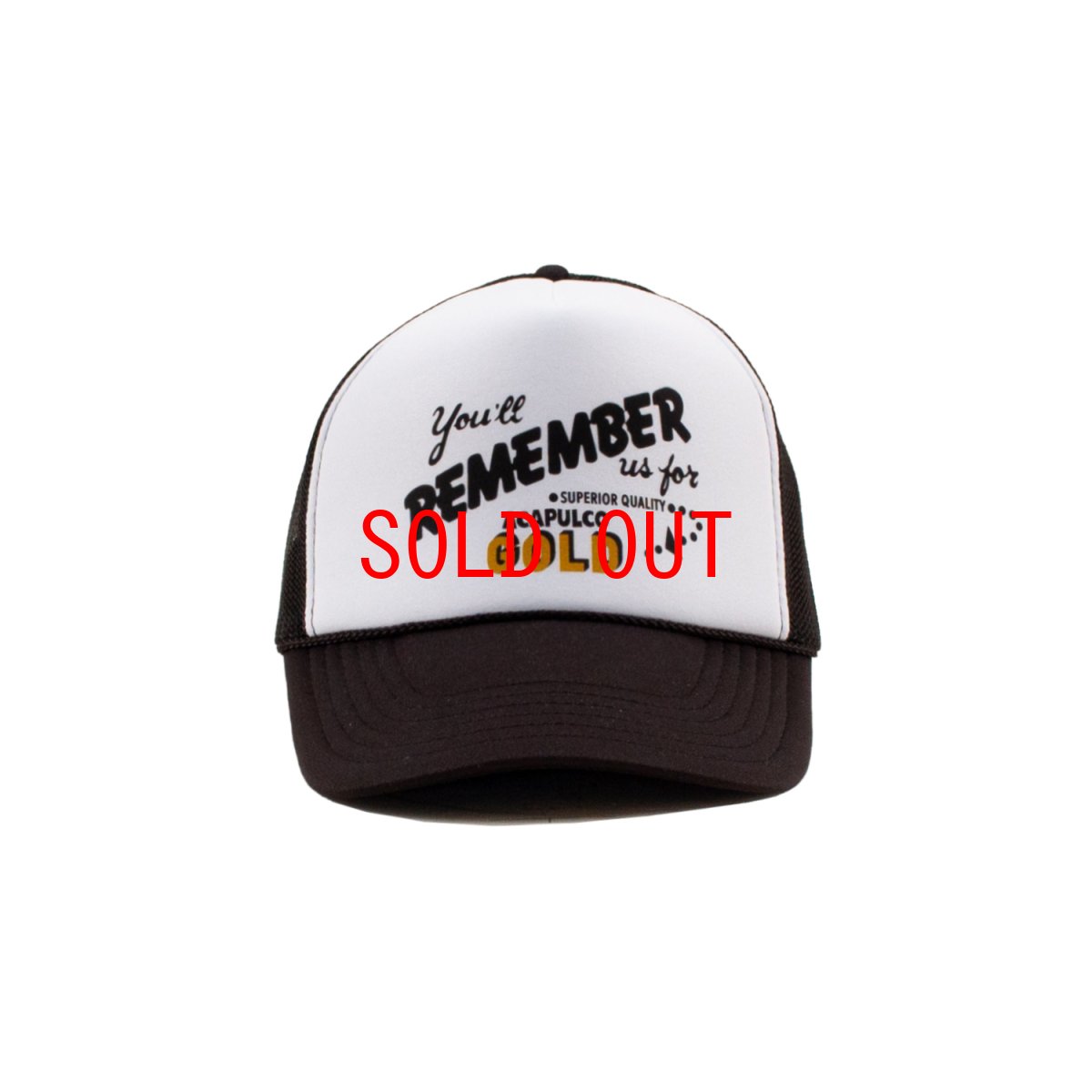 画像2: Quality Control Mesh Trucker Cap メッシュ トラッカー キャップ 帽子 (2)