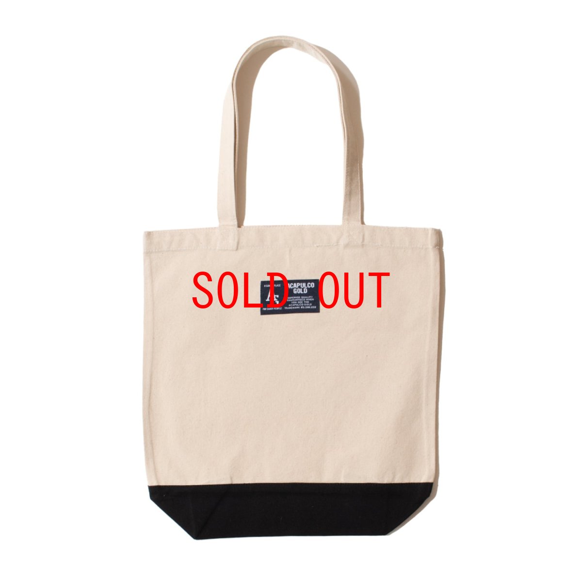 画像2: MID-WEIGHT CANVAS TOTE ミッド ウェイト キャンバス トート バッグ (2)