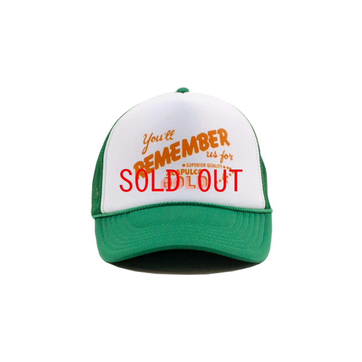 画像3: Quality Control Mesh Trucker Cap メッシュ トラッカー キャップ 帽子 (3)