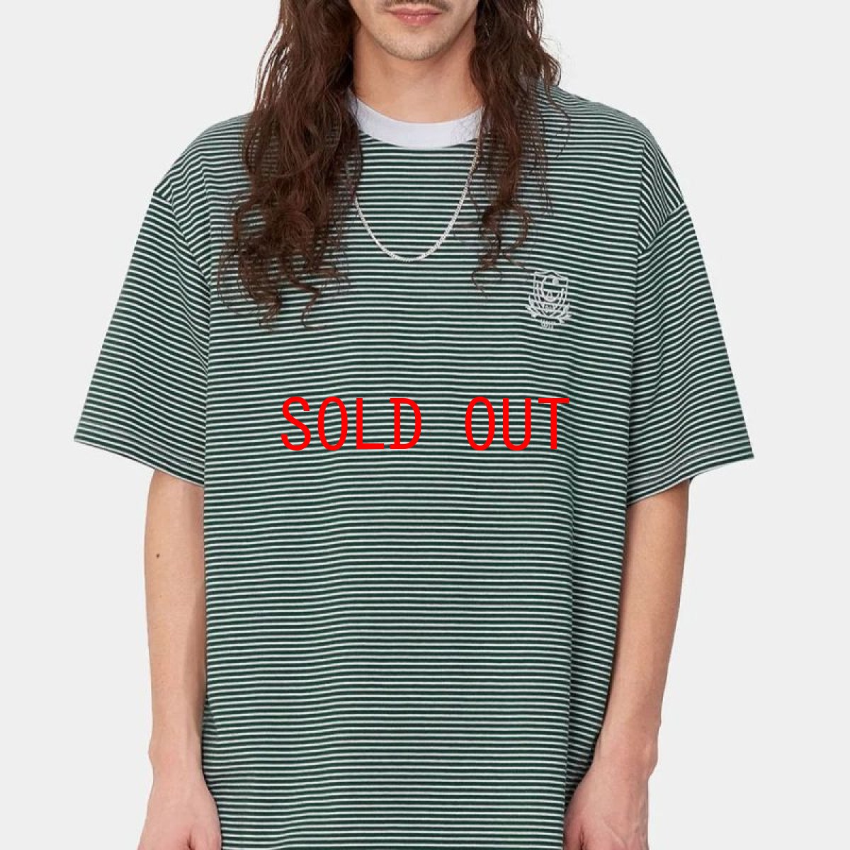 画像5: Fairley S/S Stripe Tee Chervil Border ボーダー 半袖 Tシャツ (5)