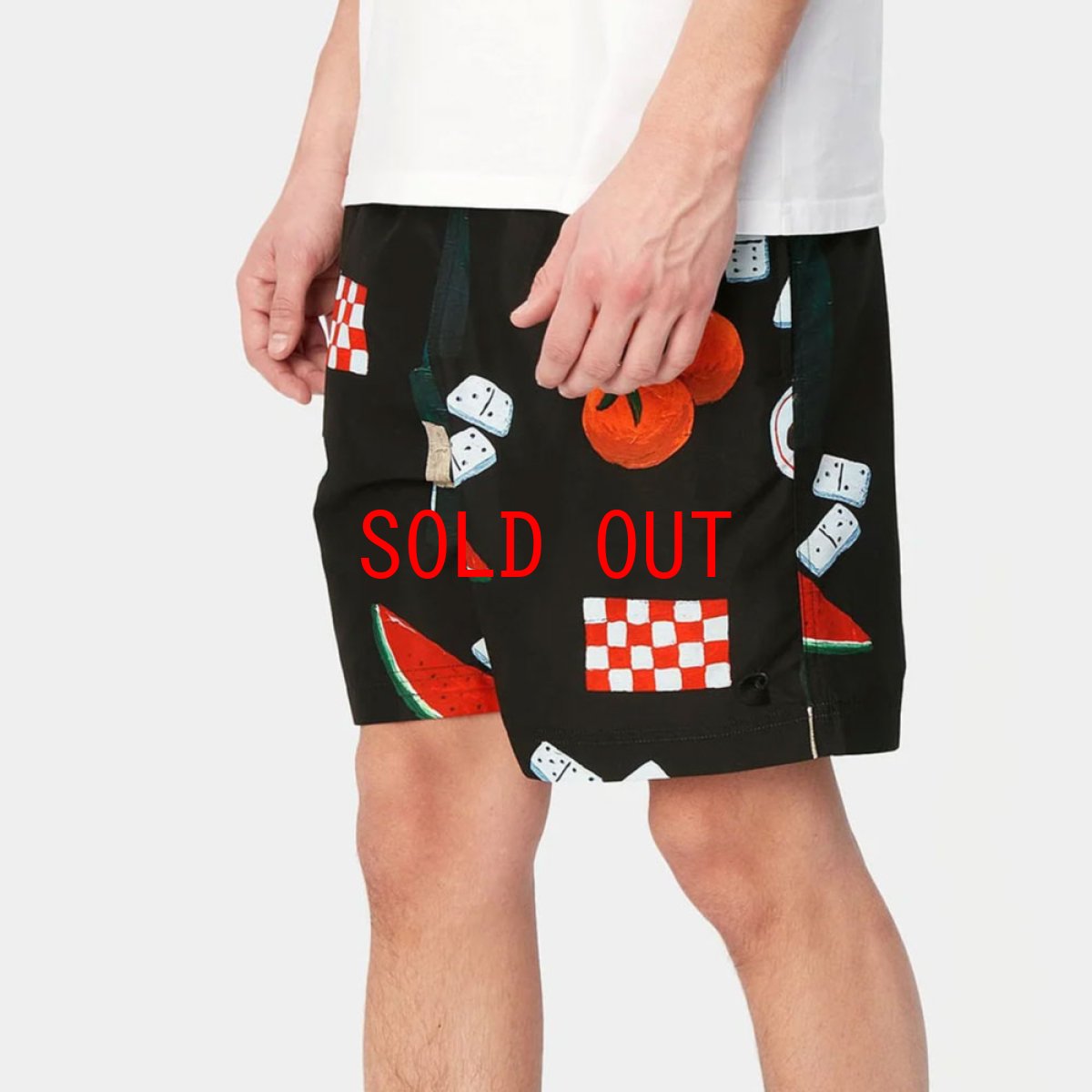 画像8: Slater Isis Maria Dinner AOP Swim Trunks BLK 水陸両用 スイム トランクス ショーツ パンツ (8)
