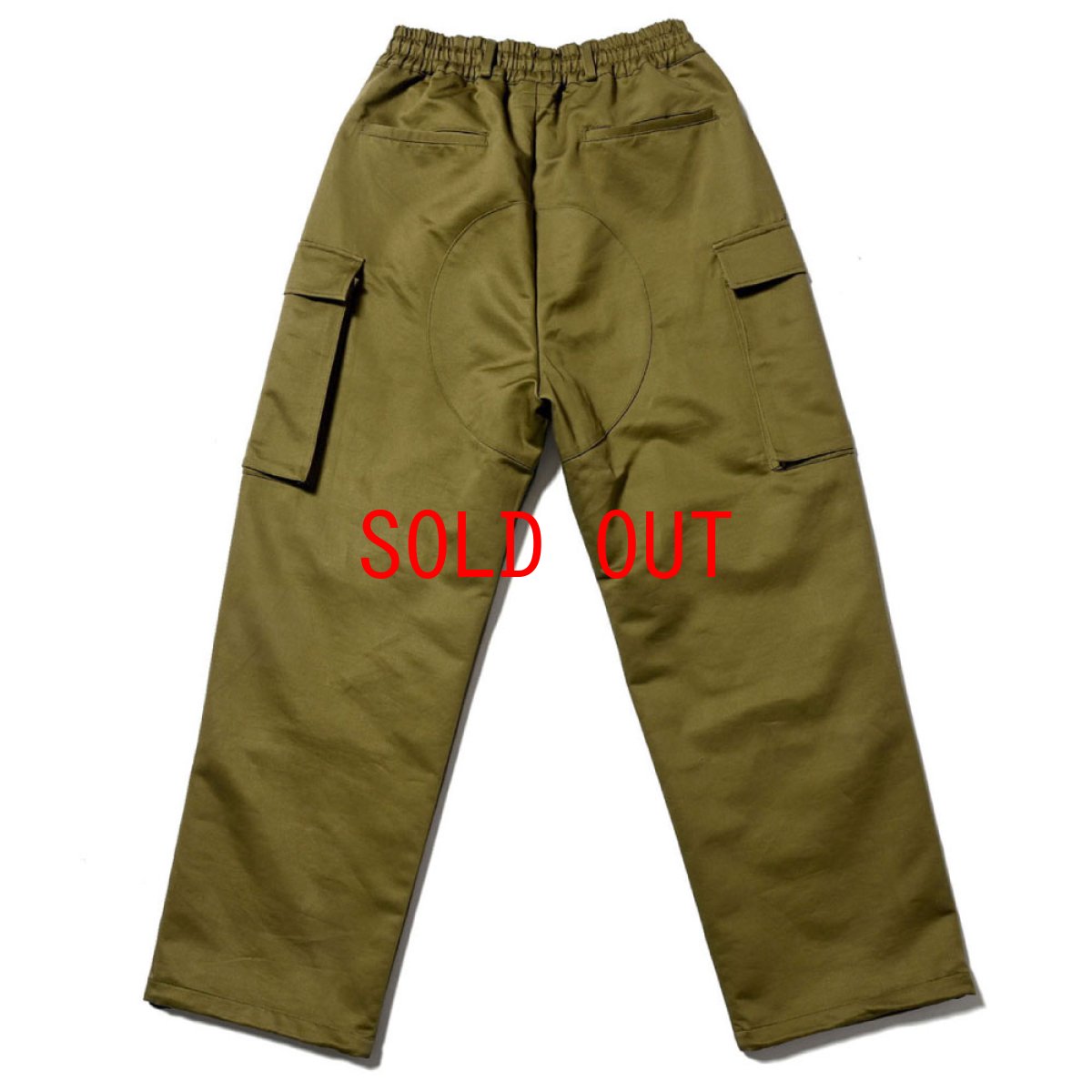 画像3: Tonal Multi Pocket Over Pants OLV マルチ ポケット カーゴ パンツ (3)