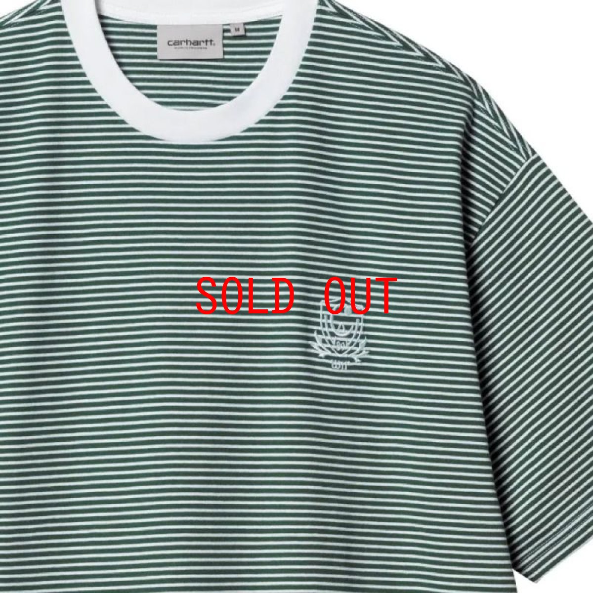 画像6: Fairley S/S Stripe Tee Chervil Border ボーダー 半袖 Tシャツ (6)