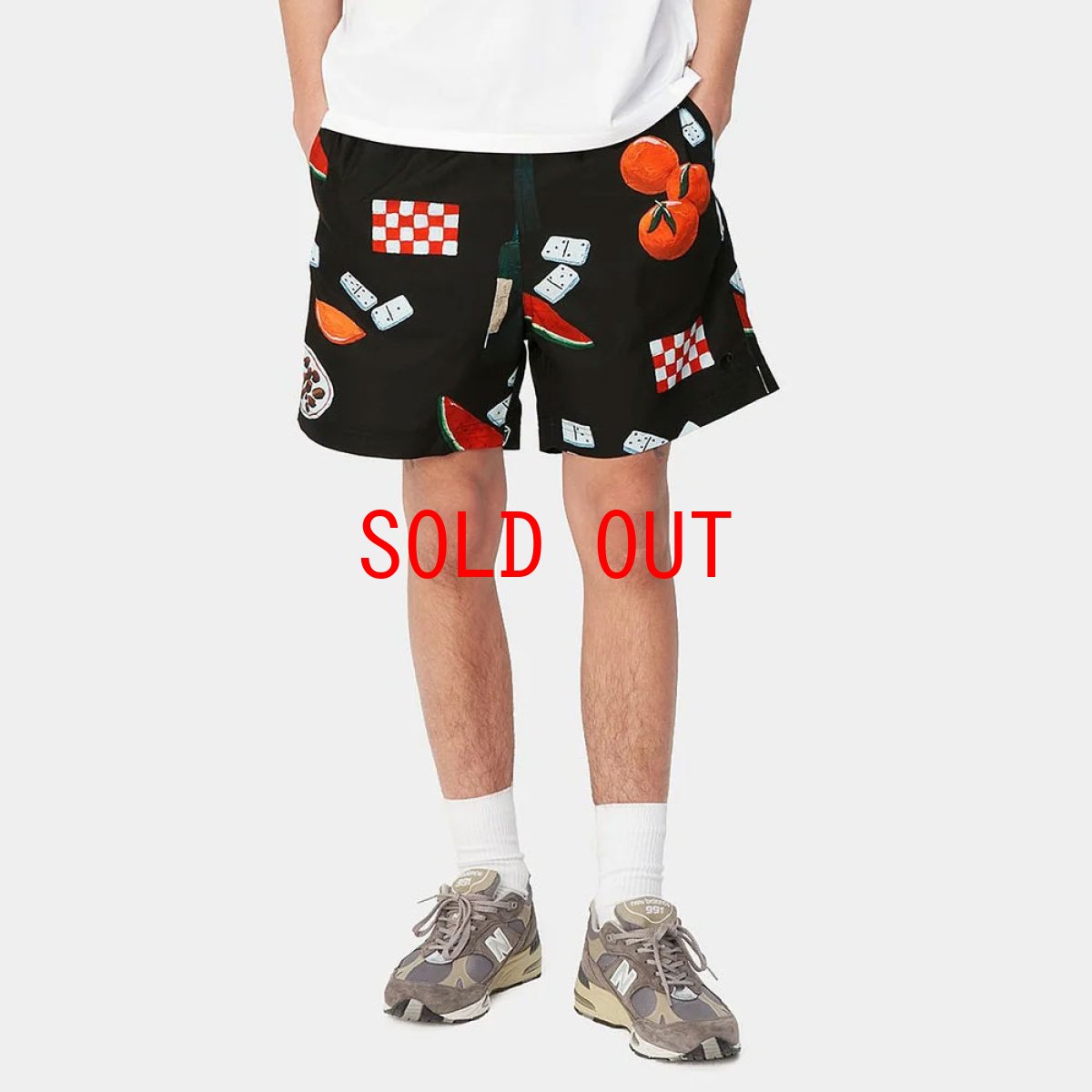 画像11: Slater Isis Maria Dinner AOP Swim Trunks BLK 水陸両用 スイム トランクス ショーツ パンツ (11)