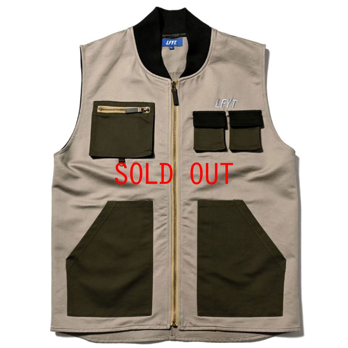 画像1: Tonal Multi Pocket Vest マルチ ポケット ベスト (1)