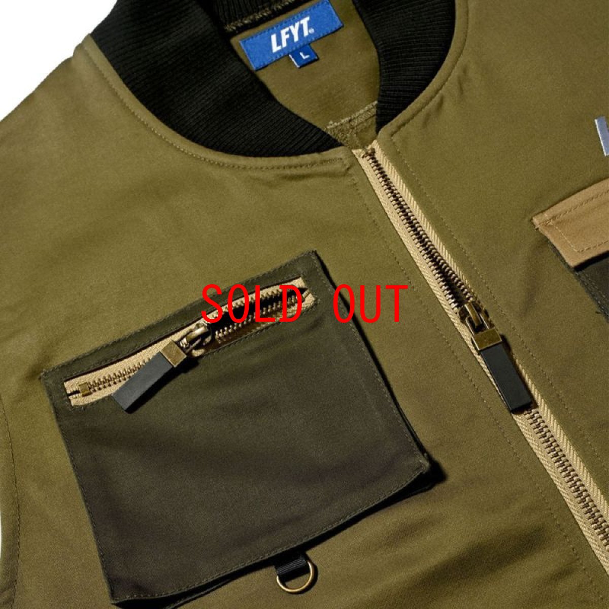 画像8: Tonal Multi Pocket Vest OLV マルチ ポケット ベスト (8)