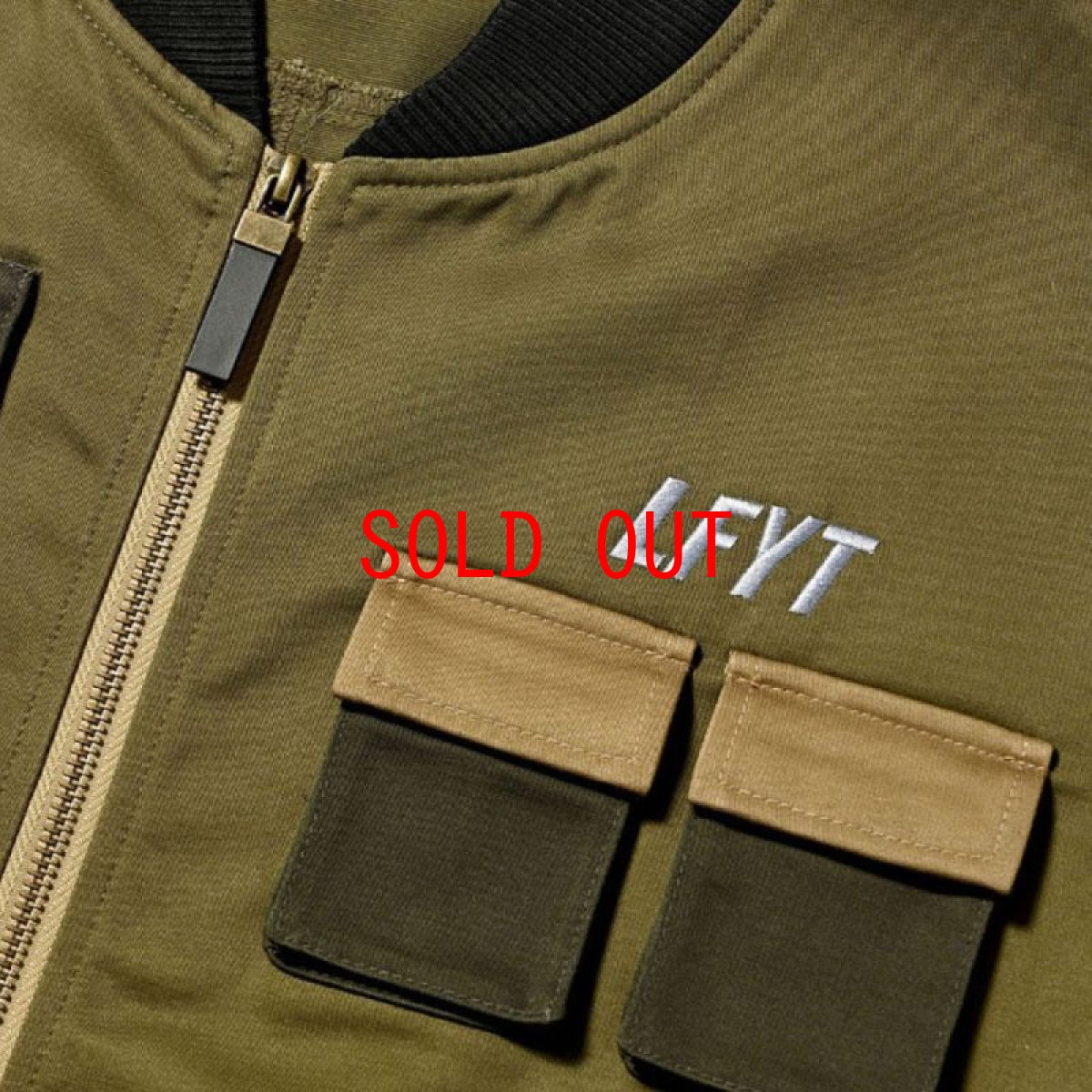 画像7: Tonal Multi Pocket Vest OLV マルチ ポケット ベスト (7)