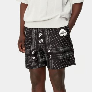 【完売品】CARHARTT バンダナ総柄　ショートパンツ　M 正規取扱店】 Carhartt WIP(カーハート ワークインプログレス