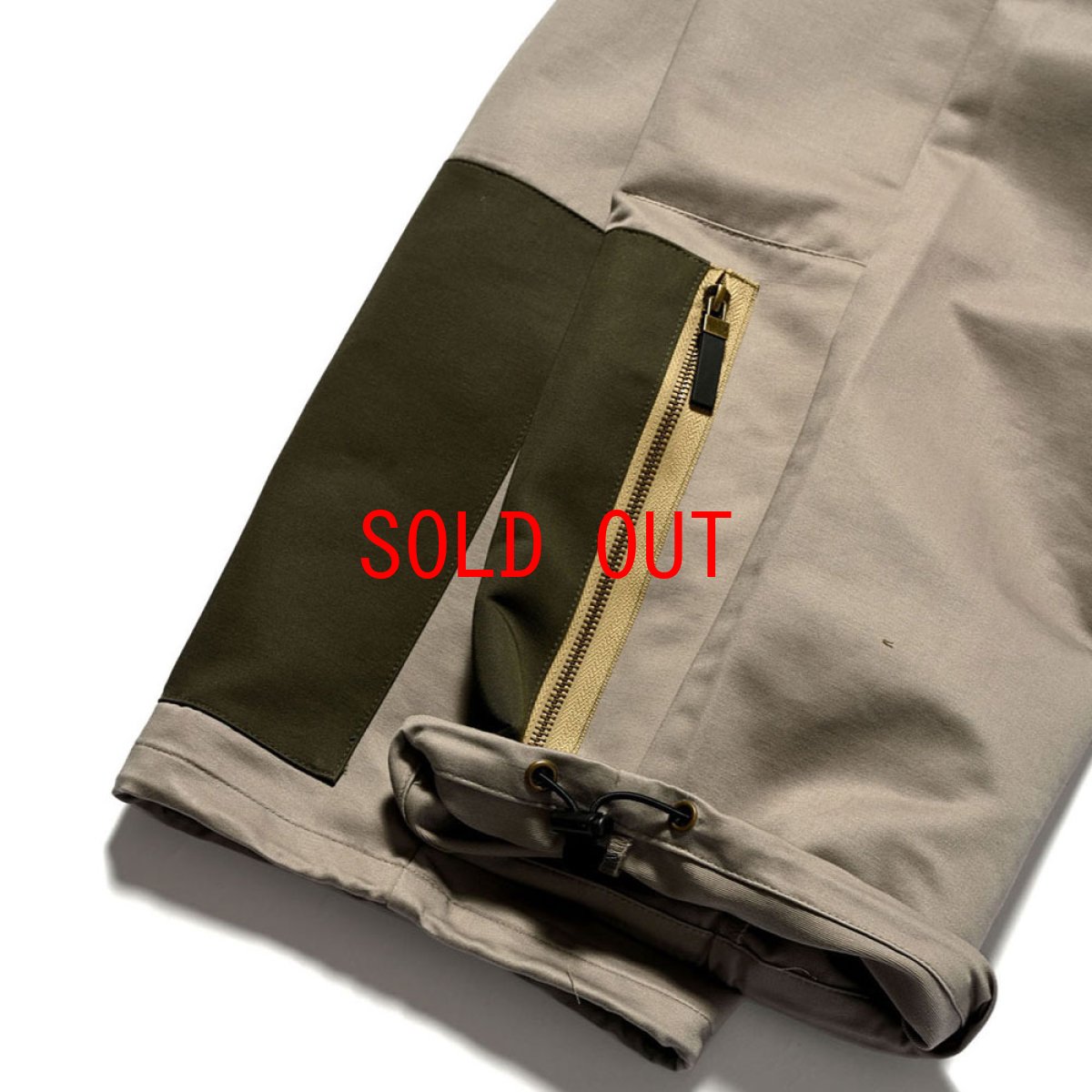 画像6: Tonal Multi Pocket Over Pants OLV マルチ ポケット カーゴ パンツ (6)