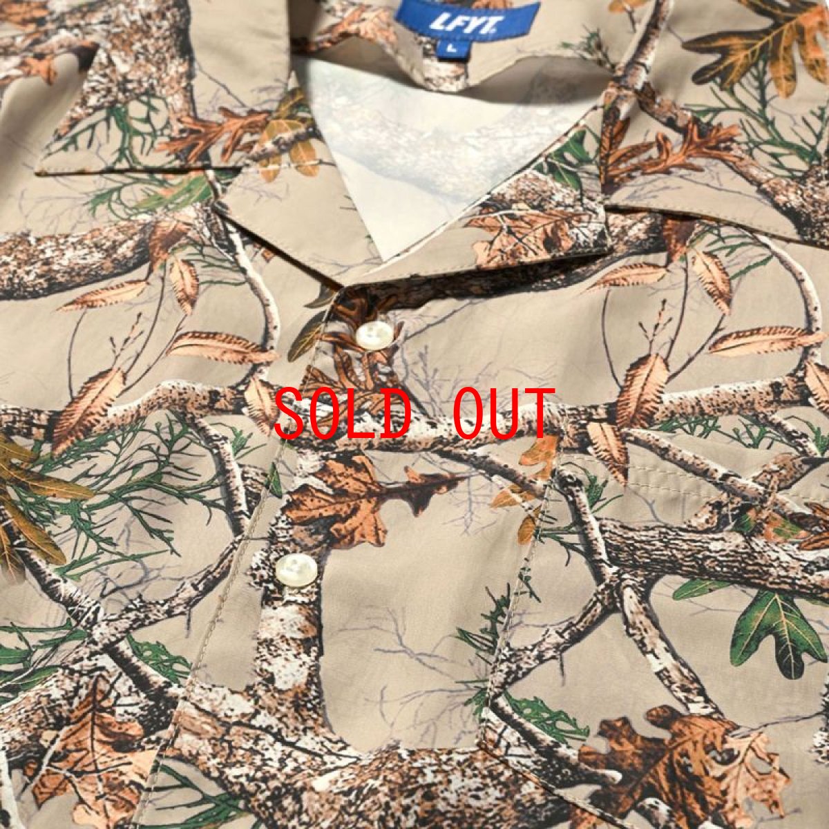 画像8: Patterned Open Collar S/S Real Tree Camo Shirt カモ 迷彩 半袖 開襟 シャツ (8)