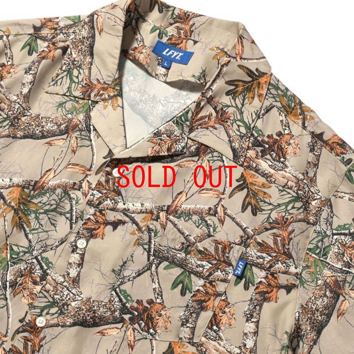 画像6: Patterned Open Collar S/S Real Tree Camo Shirt カモ 迷彩 半袖 開襟 シャツ (6)