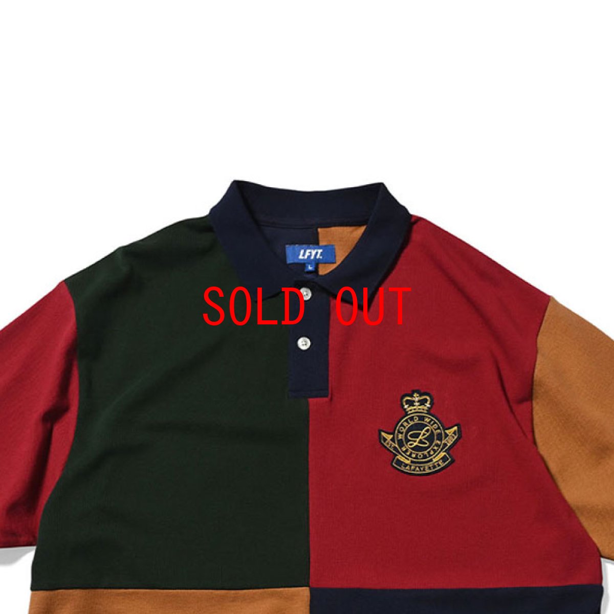 画像4: College Color S/S Big Polo Shirts カレッジ 半袖 ビッグ ポロシャツ (4)
