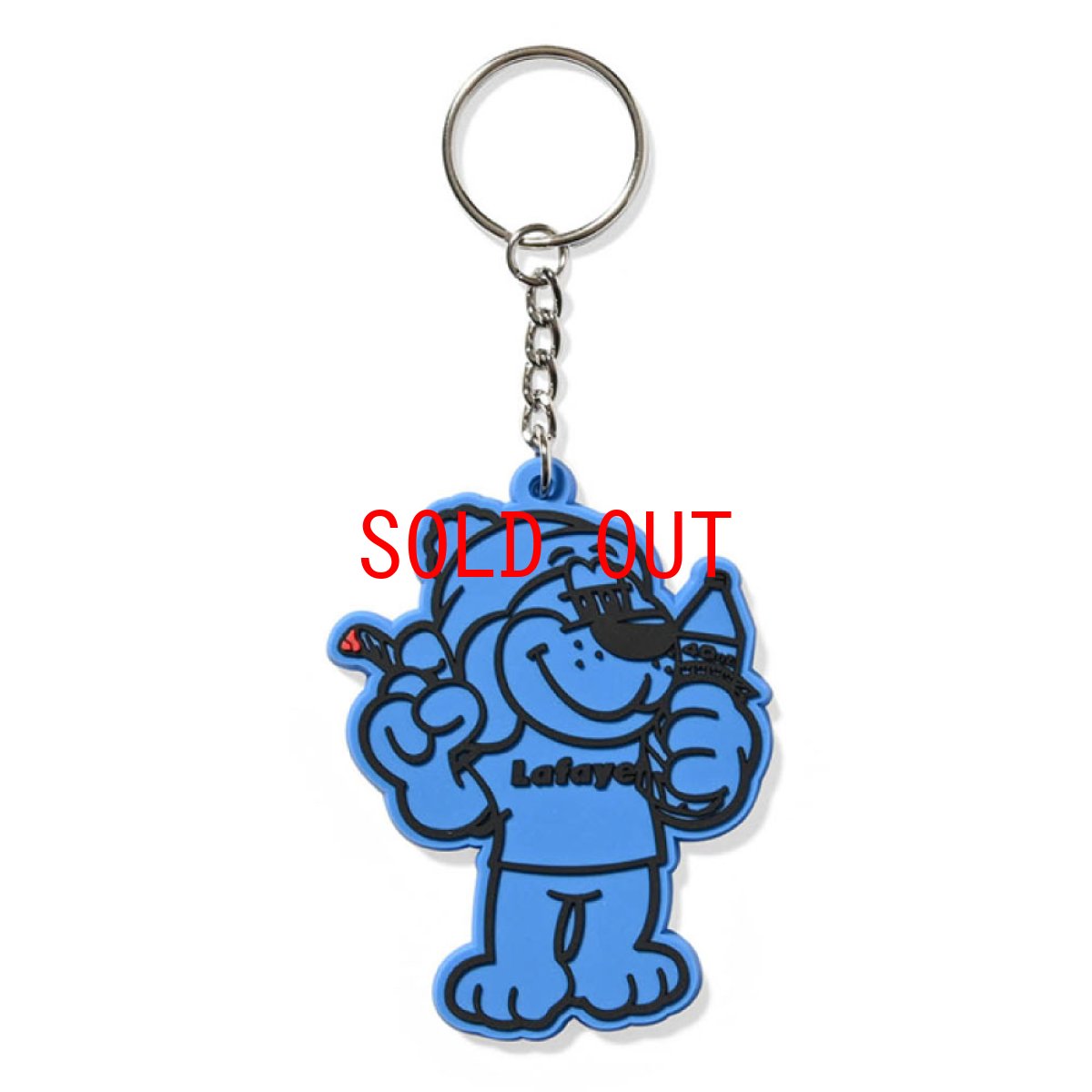 画像4: LFYT Smoking Dog Rubber Key Chain ラバー キーチェーン キーホルダー LFYT Lafayette (4)