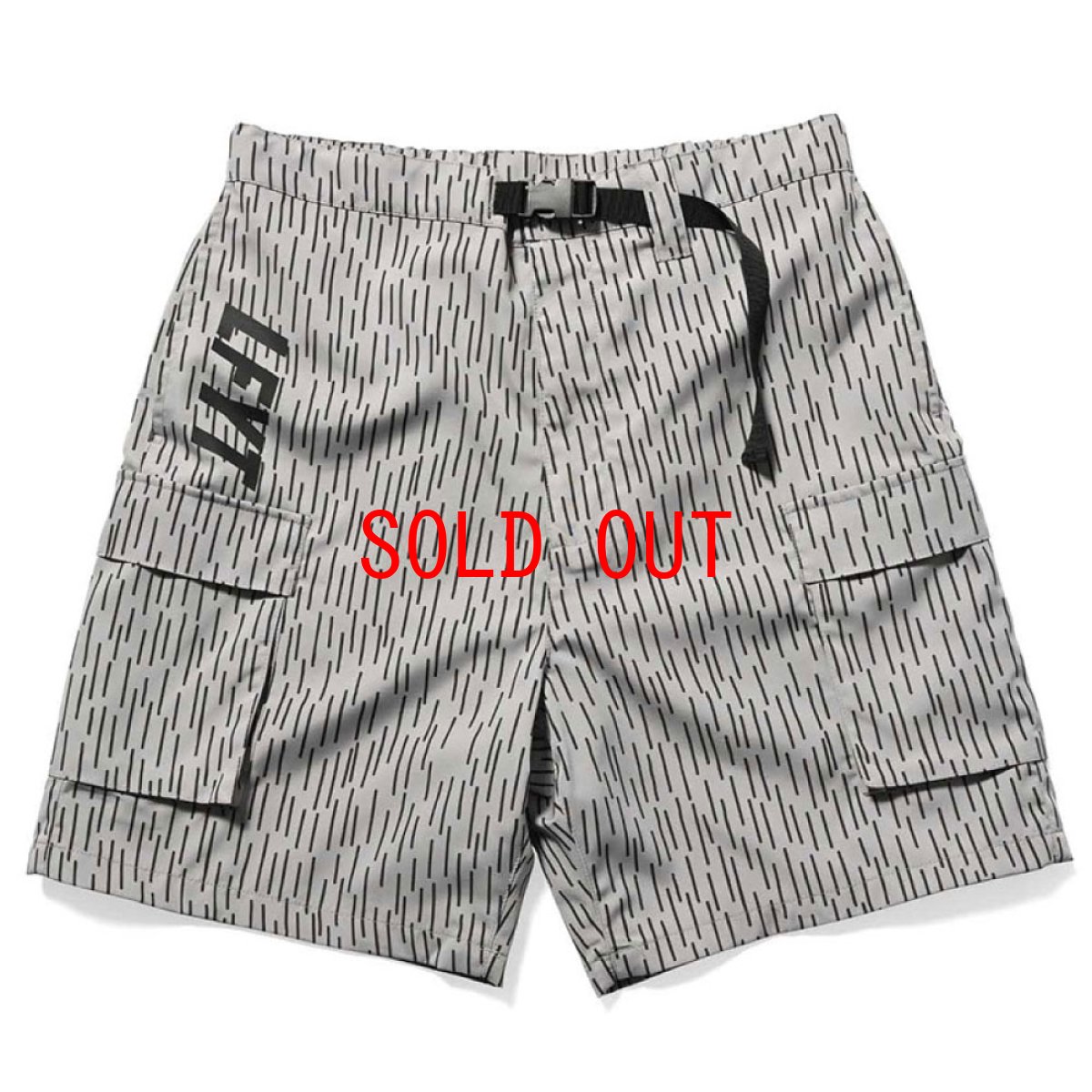 画像2: Tactical Cargo Shorts Rain Camo レイン カモ ロゴ カーゴ ショーツ ハーフパンツ (2)