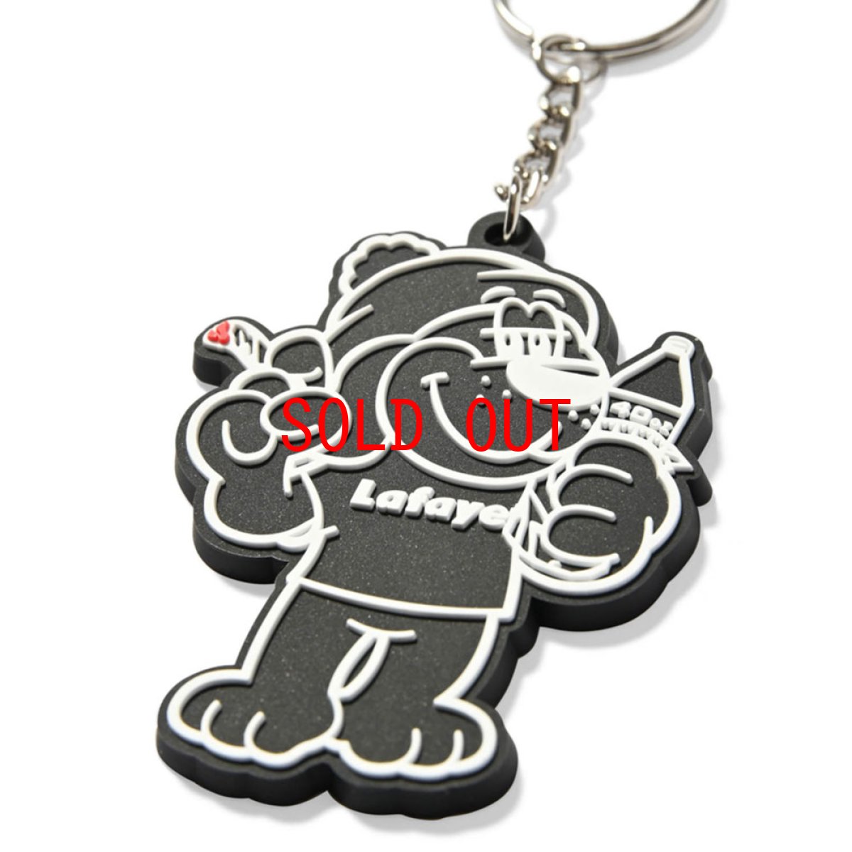 画像5: LFYT Smoking Dog Rubber Key Chain ラバー キーチェーン キーホルダー LFYT Lafayette (5)