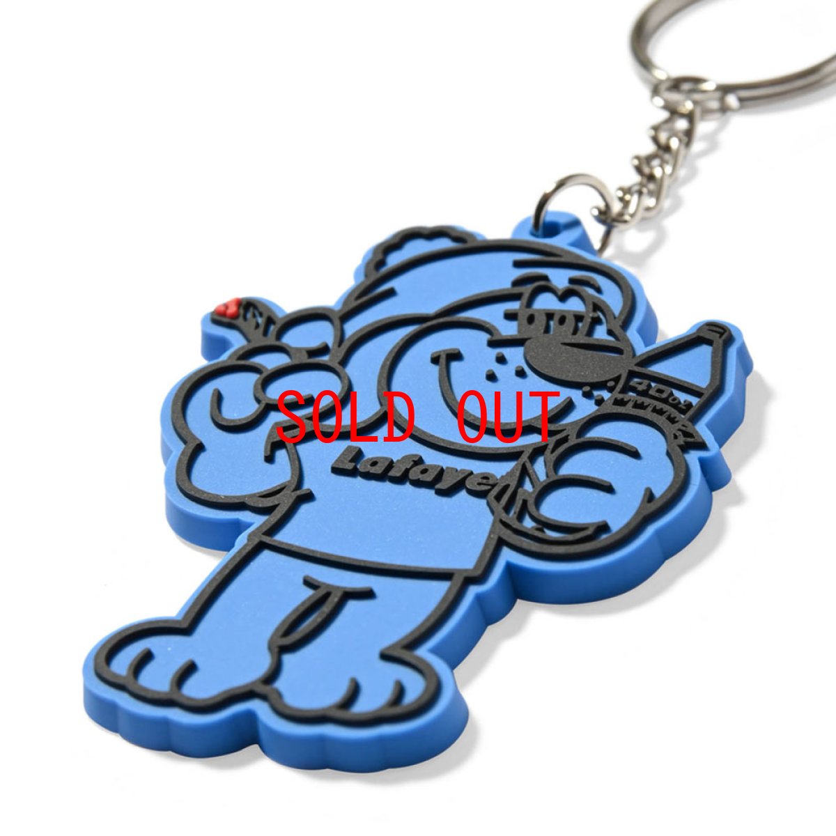 画像7: LFYT Smoking Dog Rubber Key Chain ラバー キーチェーン キーホルダー LFYT Lafayette (7)