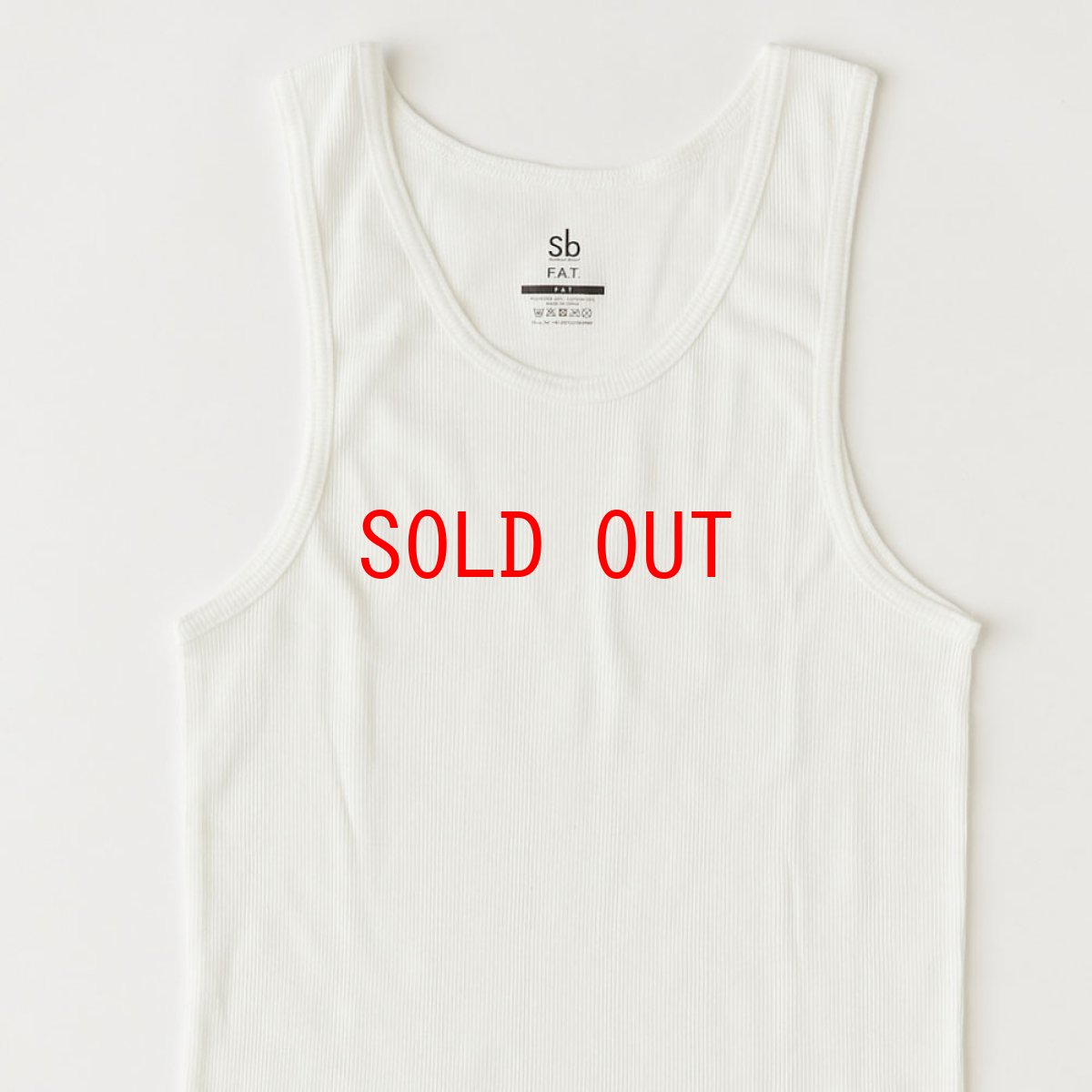 画像6: JT03 Rib Tank Top Shrink to Fit リブ タンク トップ (6)