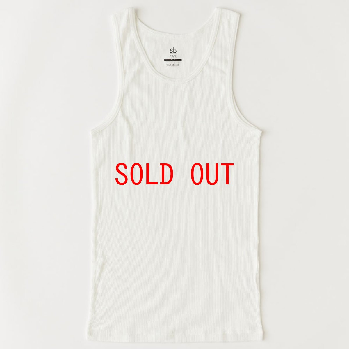 画像3: JT03 Rib Tank Top Shrink to Fit リブ タンク トップ (3)