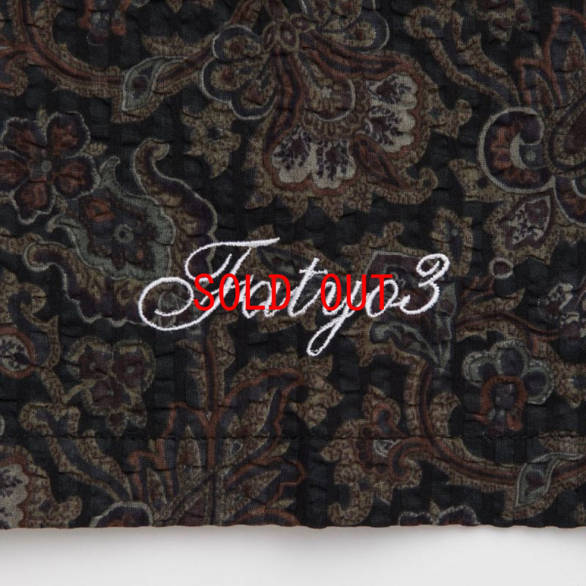 画像6: GIGANICAL S/S All Over Waffle Shirts 総柄 半袖 シャツ (6)