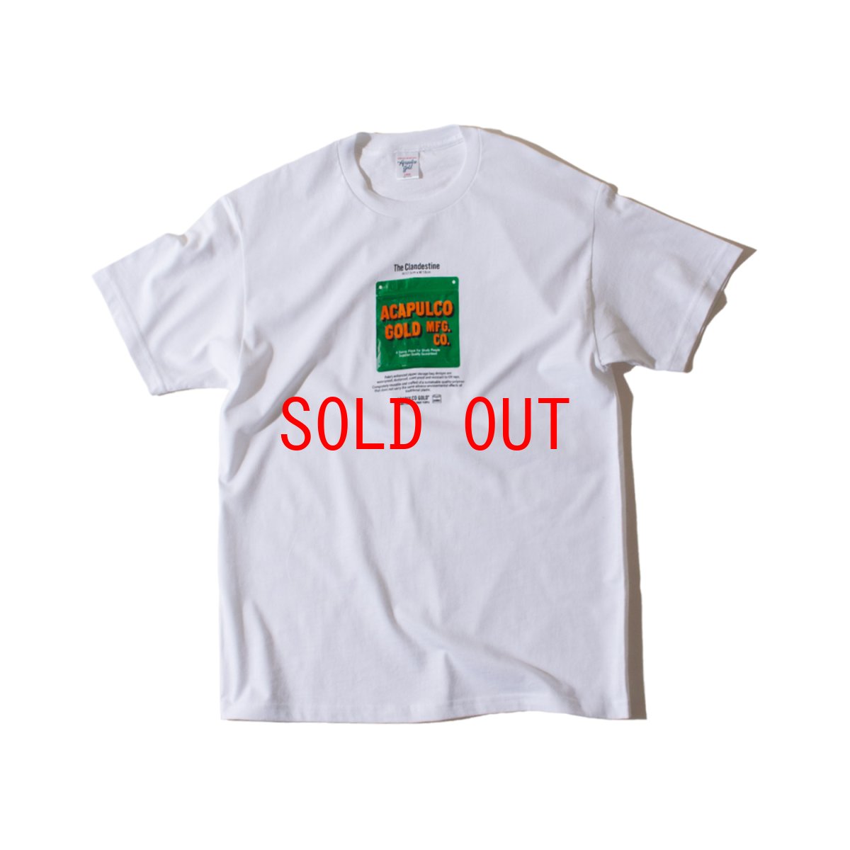 画像4: The Clandestine Collab With Pake S/S Tee WHT 半袖 Tシャツ (4)