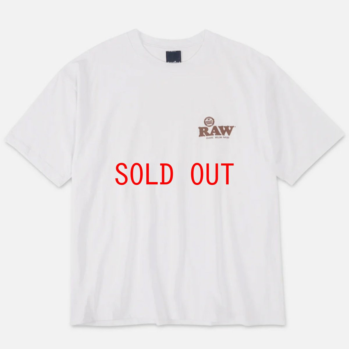 画像2: x RAW Slow Burning S/S Tee artwork by cleofus 半袖 Tシャツ (2)