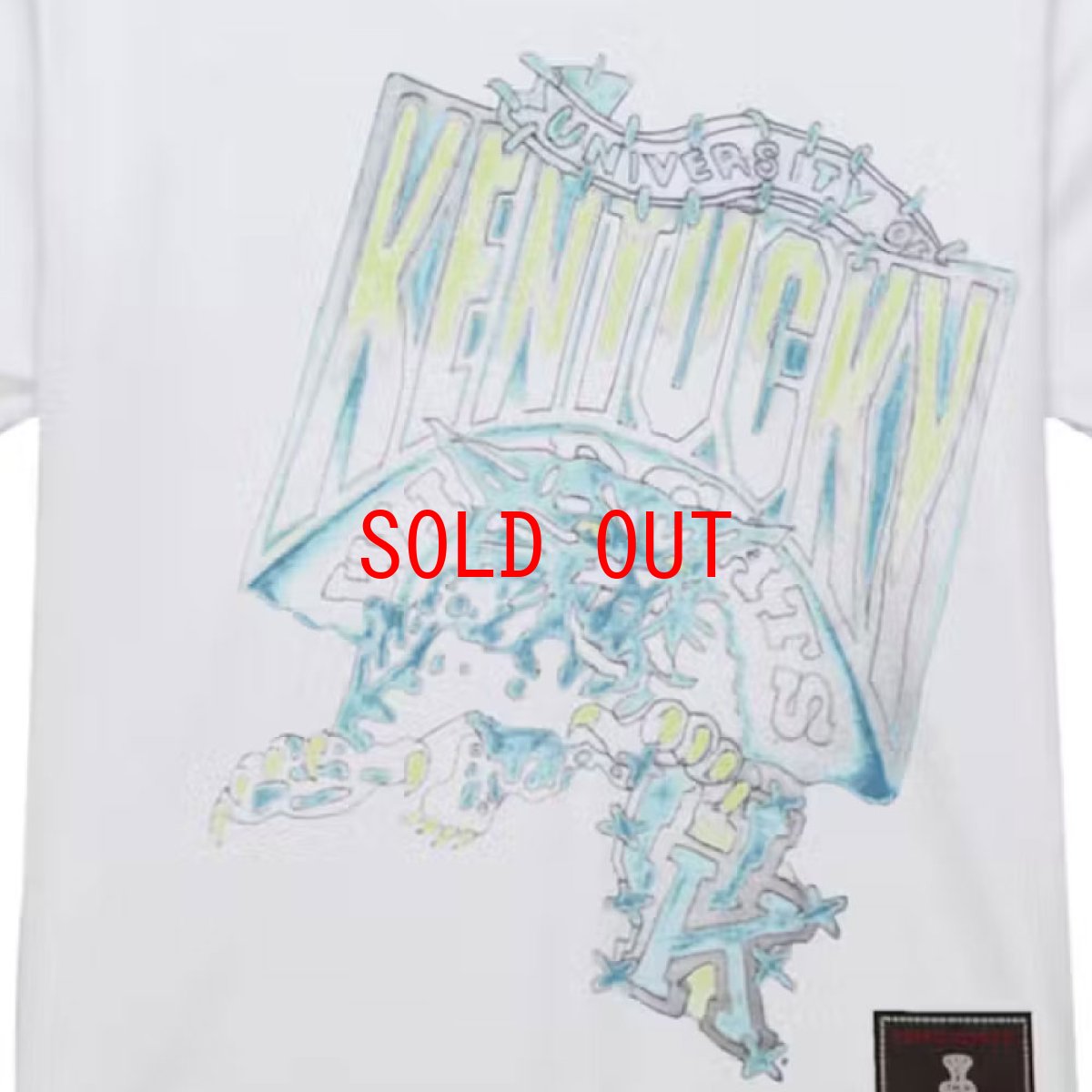 画像3: × Mitchell & Ness × UNIVERSITY OF Kentuckey S/S Tee ミッチェルアンドネス ケンタッキー 半袖 Tシャツ (3)