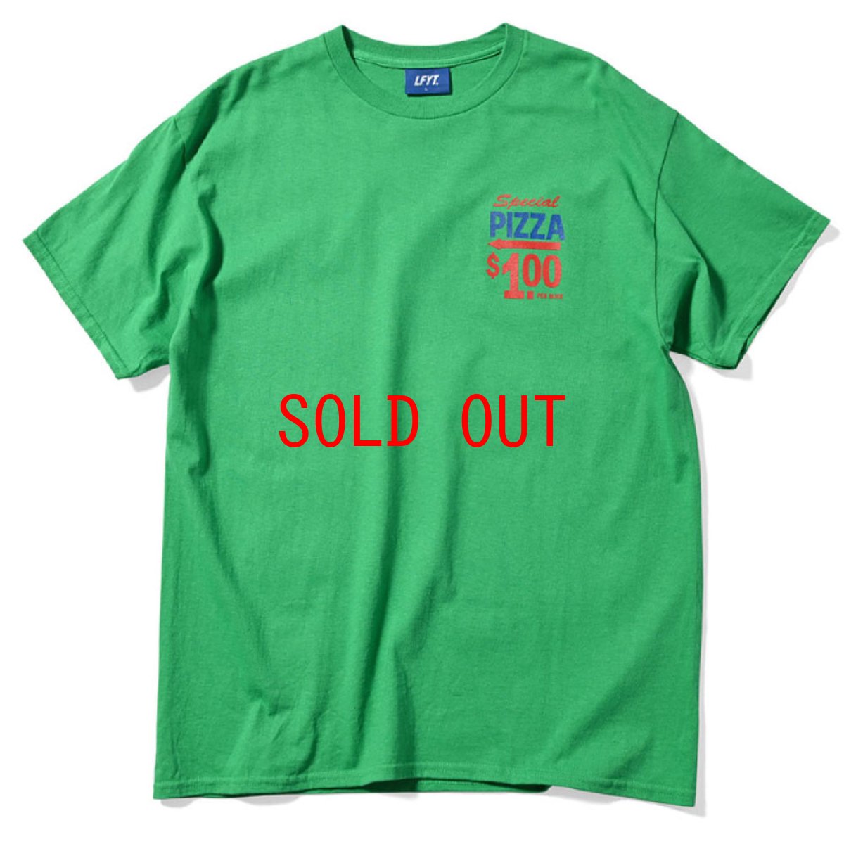 画像2: Dollar Slice Pizza S/S Tee Green 半袖 Tシャツ (2)