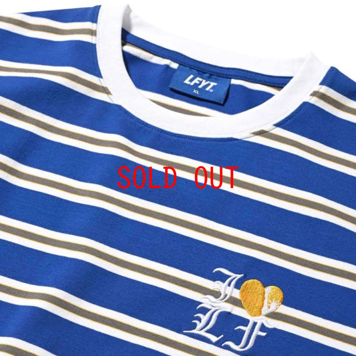 画像6: I Love LF Multi Border S/S Tee マルチ ボーダー 半袖 Tシャツ (6)