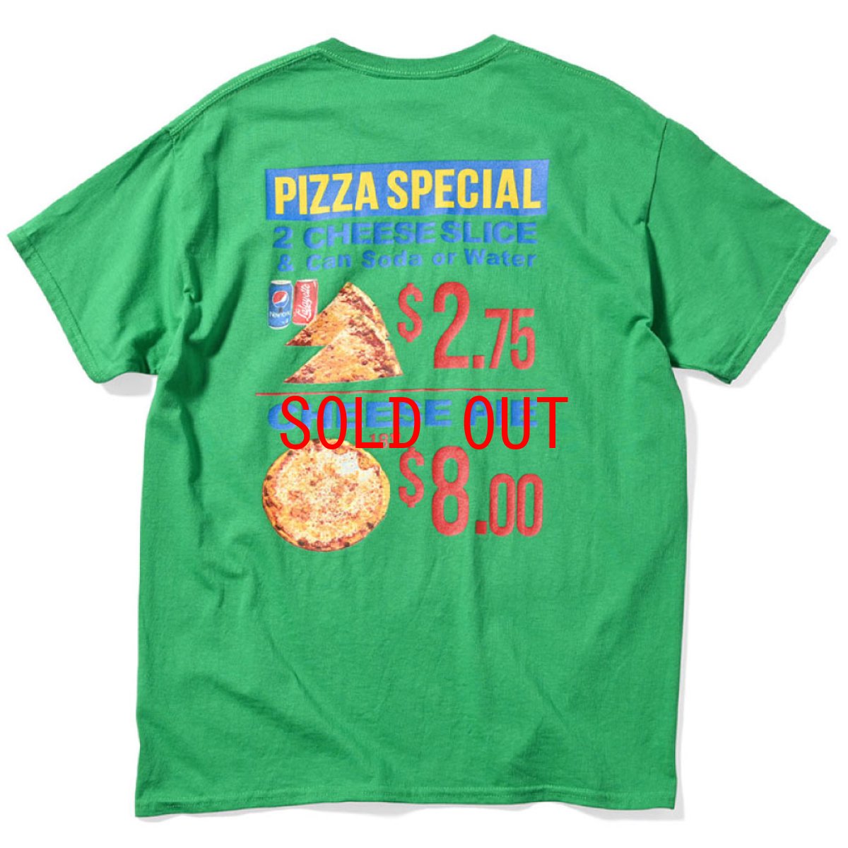 画像3: Dollar Slice Pizza S/S Tee Green 半袖 Tシャツ (3)