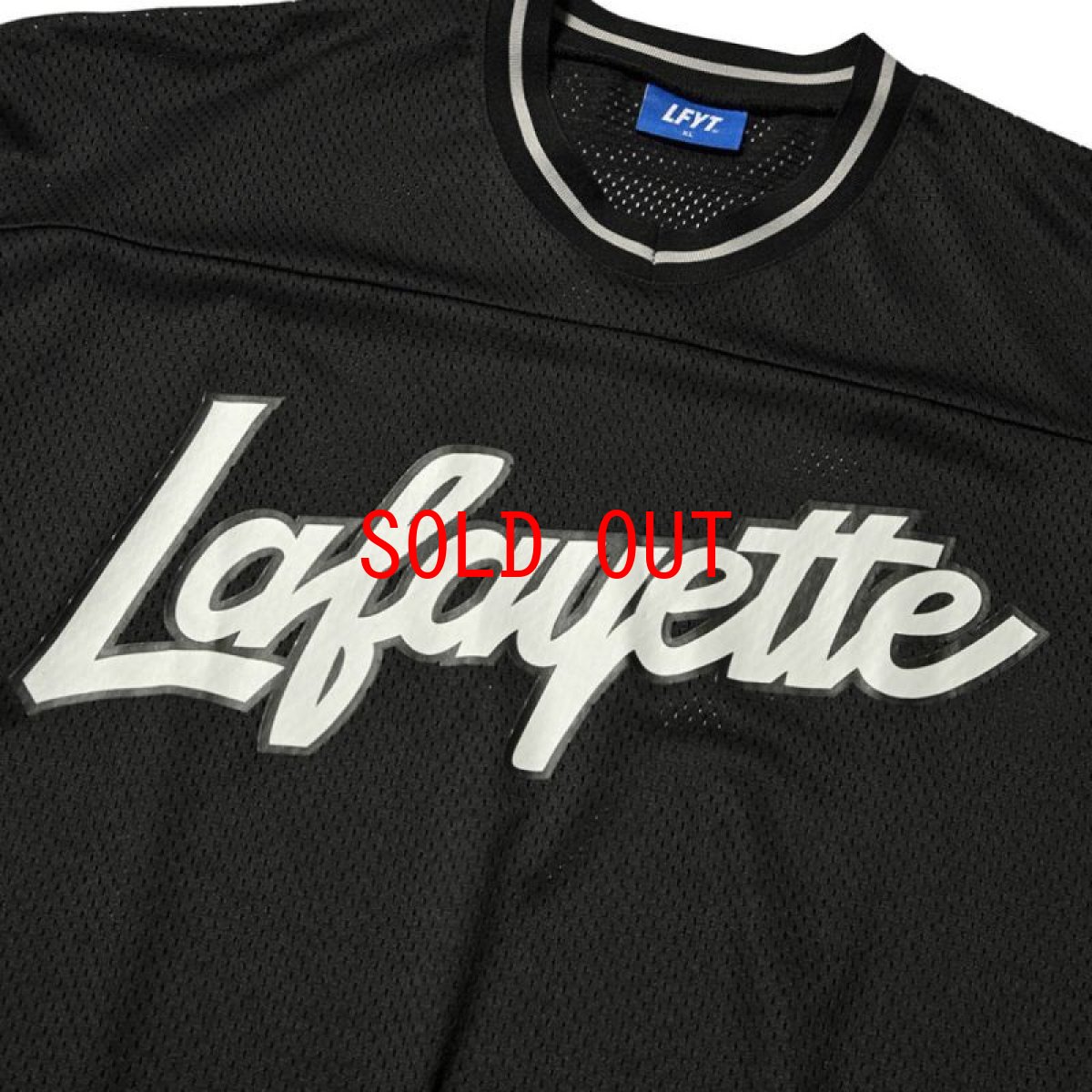 画像3: Script Logo Mesh Football Tee 半袖 メッシュ Tシャツ (3)