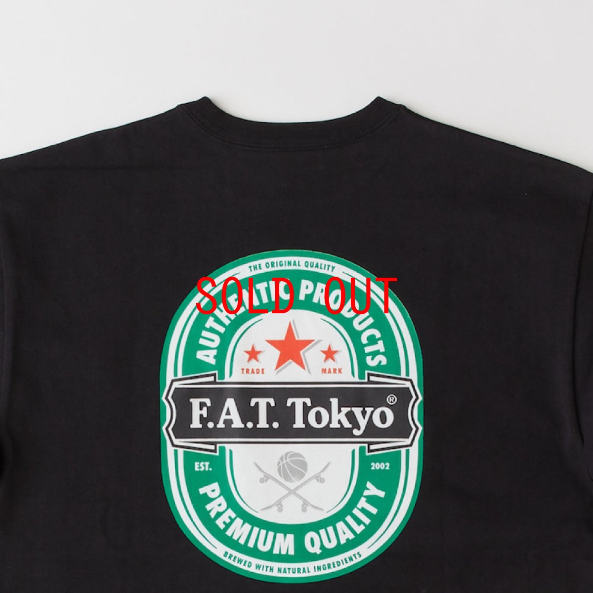 画像5: FEINEKEN S/S Tee Black 半袖 ヘビーオンス Tシャツ (5)