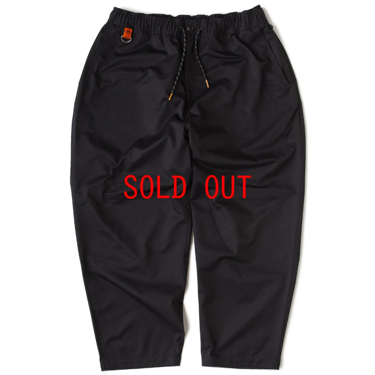 画像2: × Redkap FULLKAP Wide Chino Pants Black レッドキャップ ワイド チノ タイプ パンツ シルエット (2)