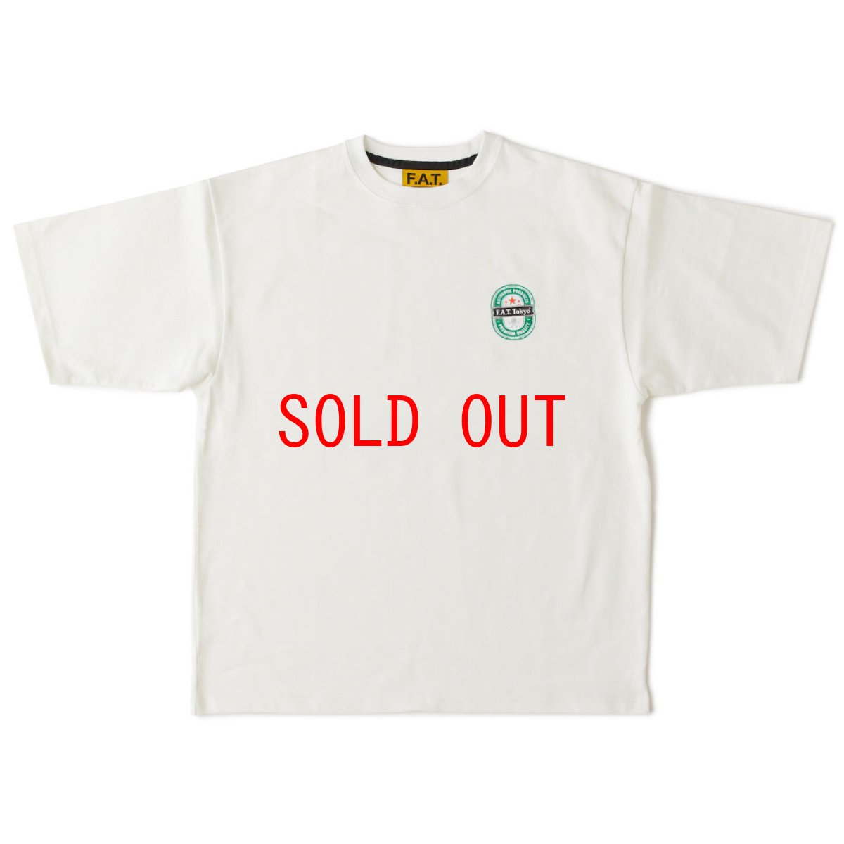 画像2: FEINEKEN S/S Tee White 半袖 ヘビーオンス Tシャツ (2)