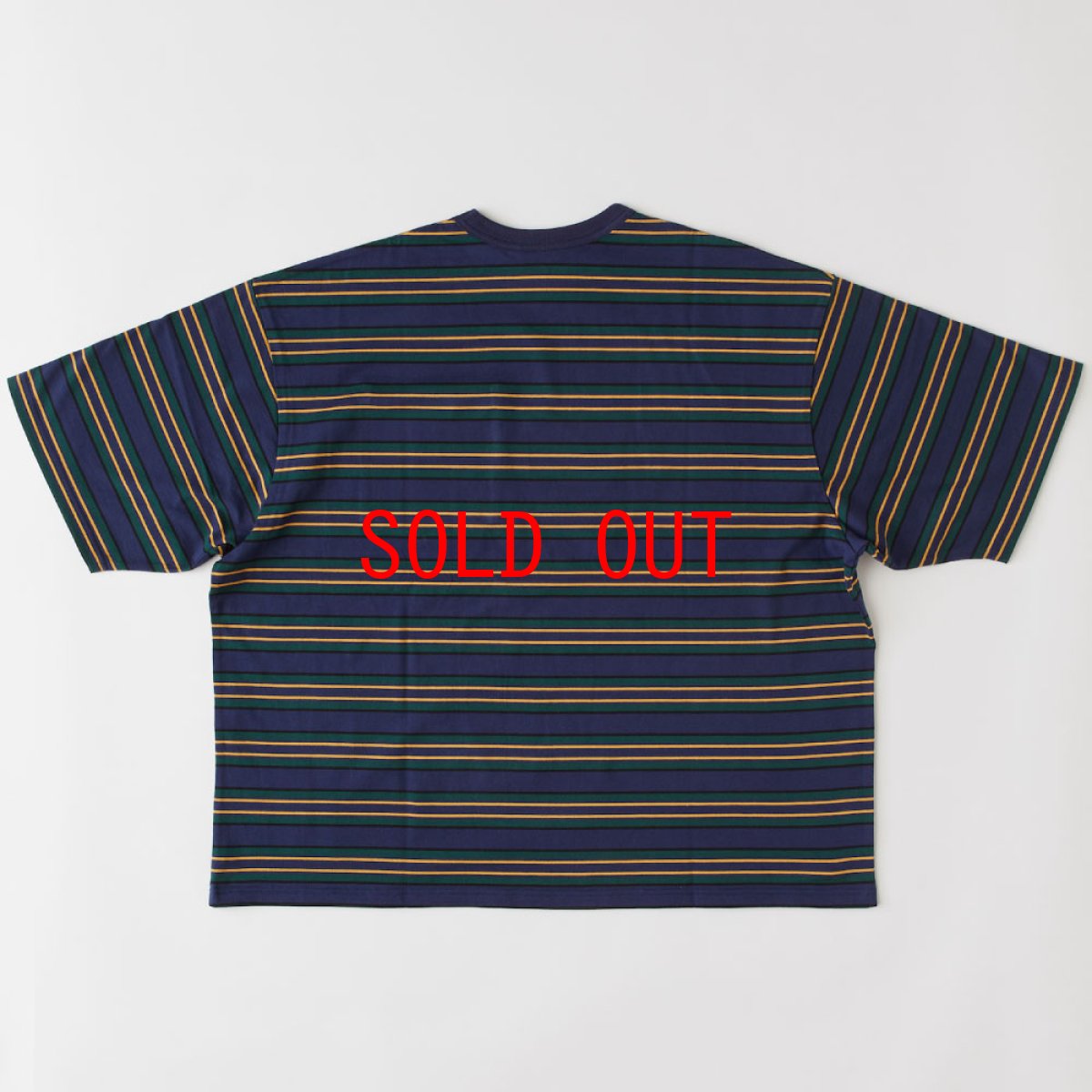 画像3: 【FAT 沖縄 Tシャツ セレクトショップ 通販】F.A.T. GIGANDA S/S Tee ボーダー 半袖 メンズ Navy (3)