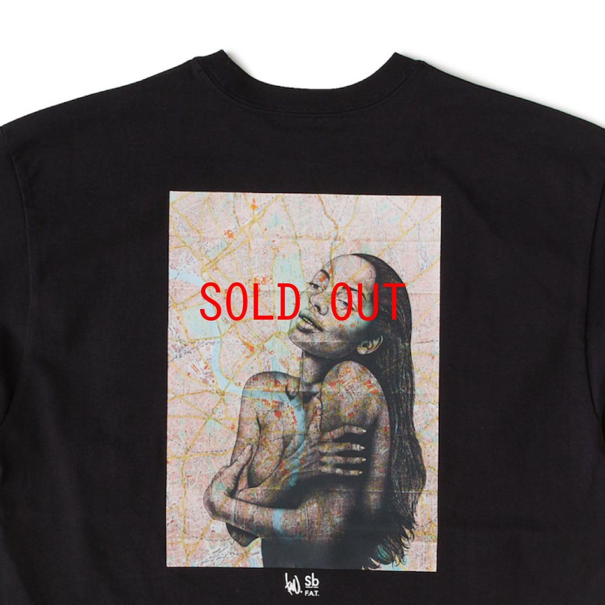 画像5: TAVU "SADE" S/S Tee Black 半袖 ヘビーオンス Tシャツ (5)