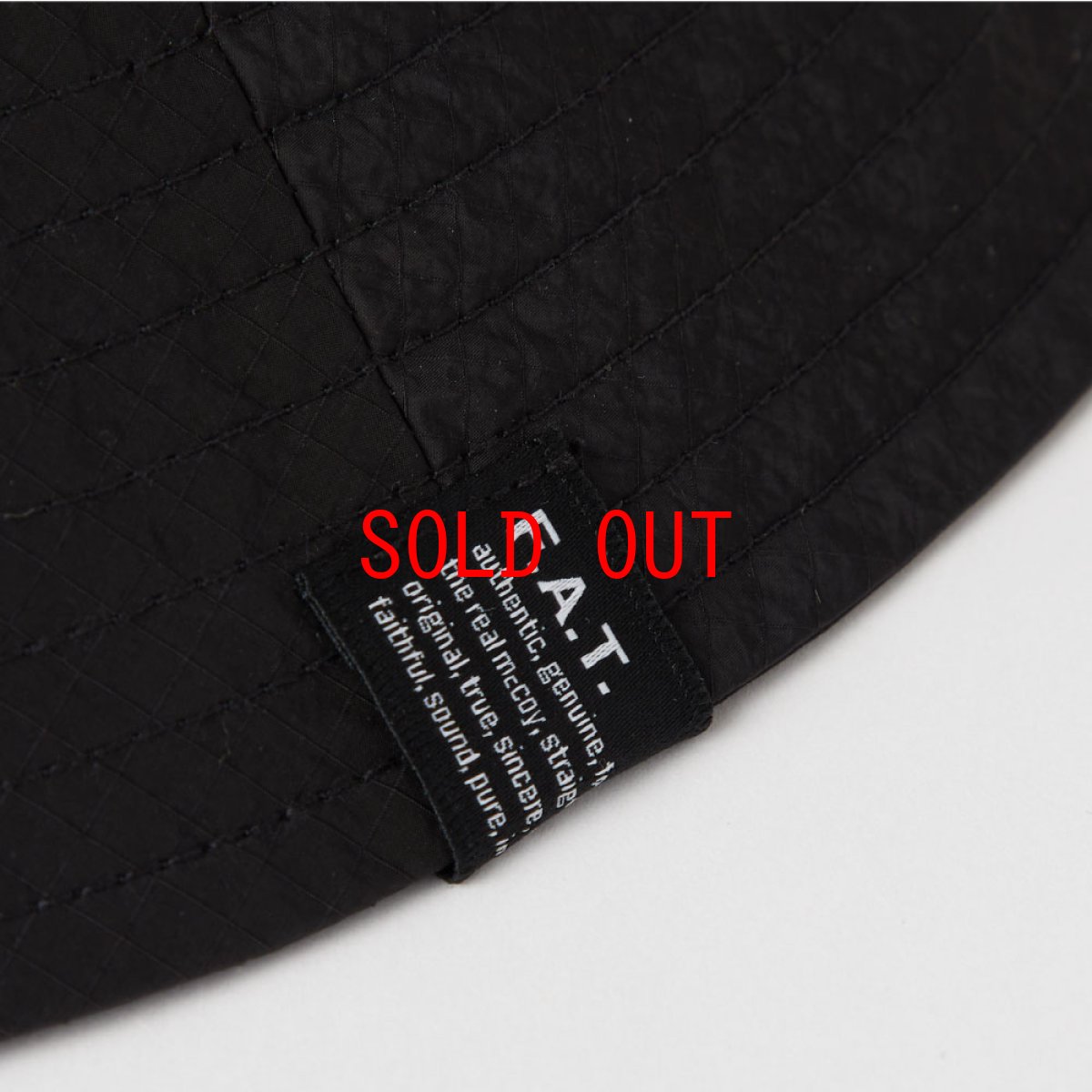 画像5: POTRIPPER Bucket Hat ナイロン リップストップ サンシェード ドローコード ハット 帽子 (5)