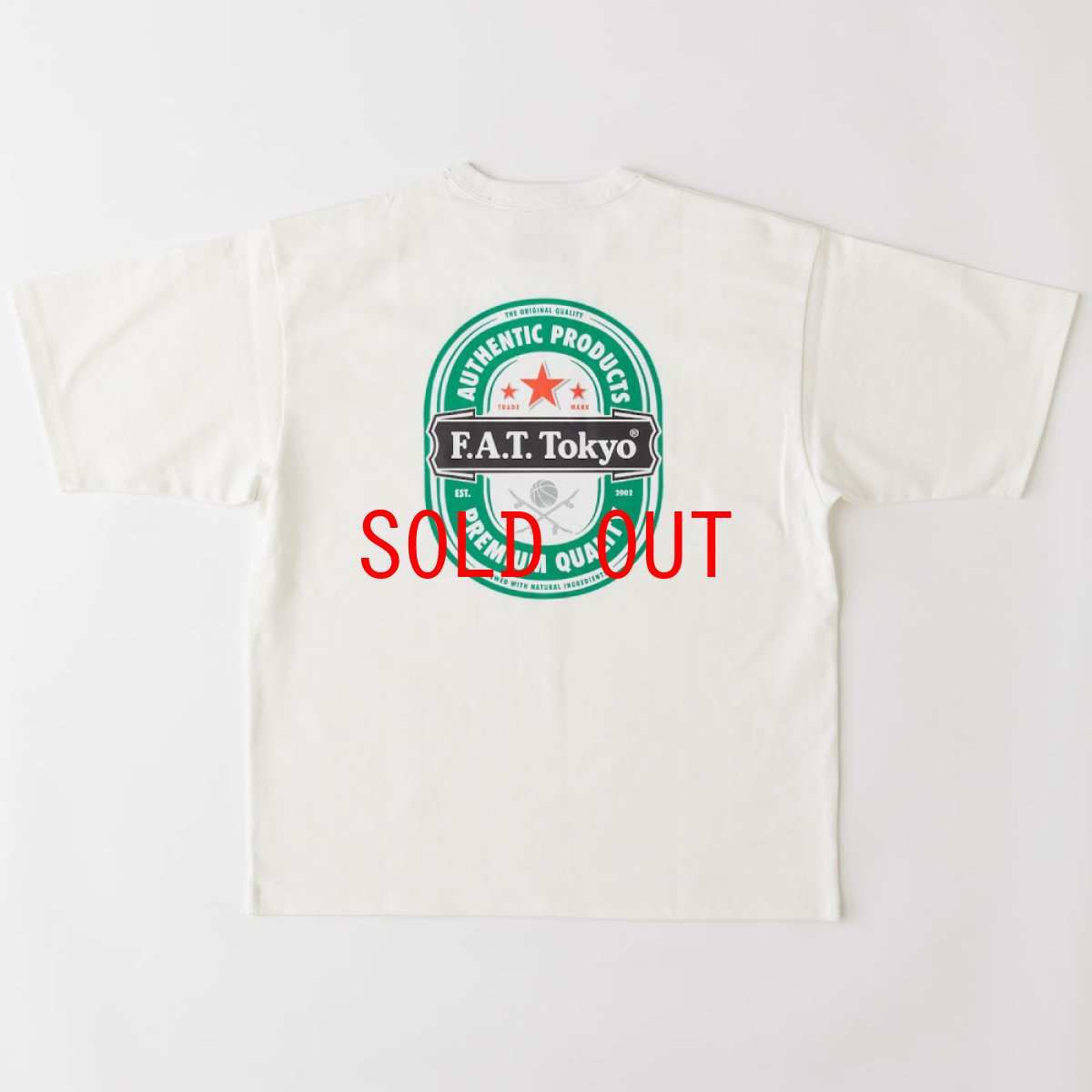 画像3: FEINEKEN S/S Tee White 半袖 ヘビーオンス Tシャツ (3)
