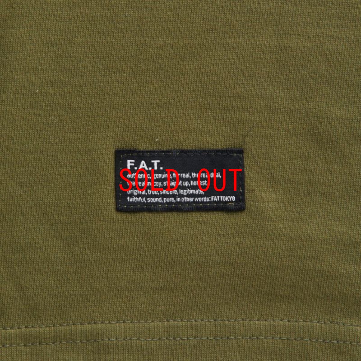 画像7: SIGNETee S/S Tee Olive 半袖 Tシャツ (7)