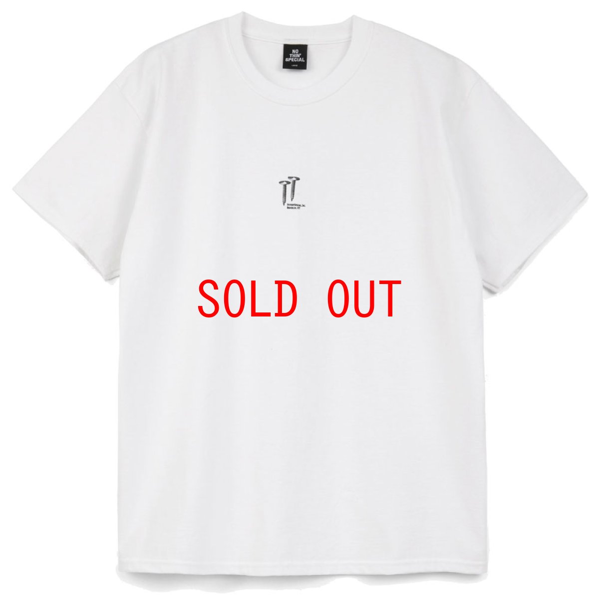 画像4: Screw S/S Tee WHT 半袖 Tシャツ (4)