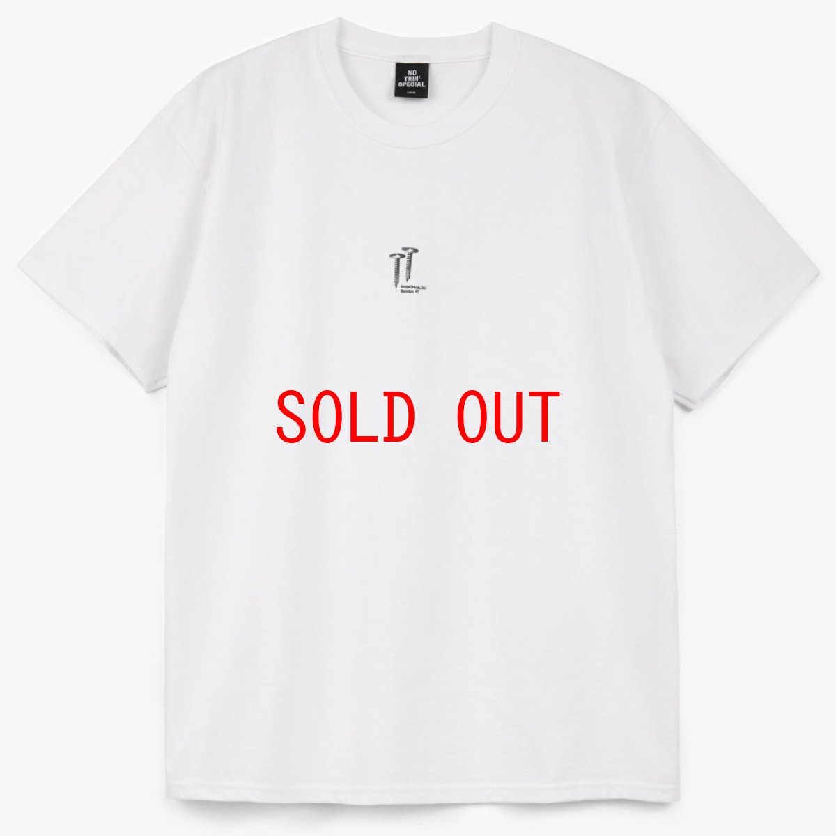 画像1: Screw S/S Tee WHT 半袖 Tシャツ (1)