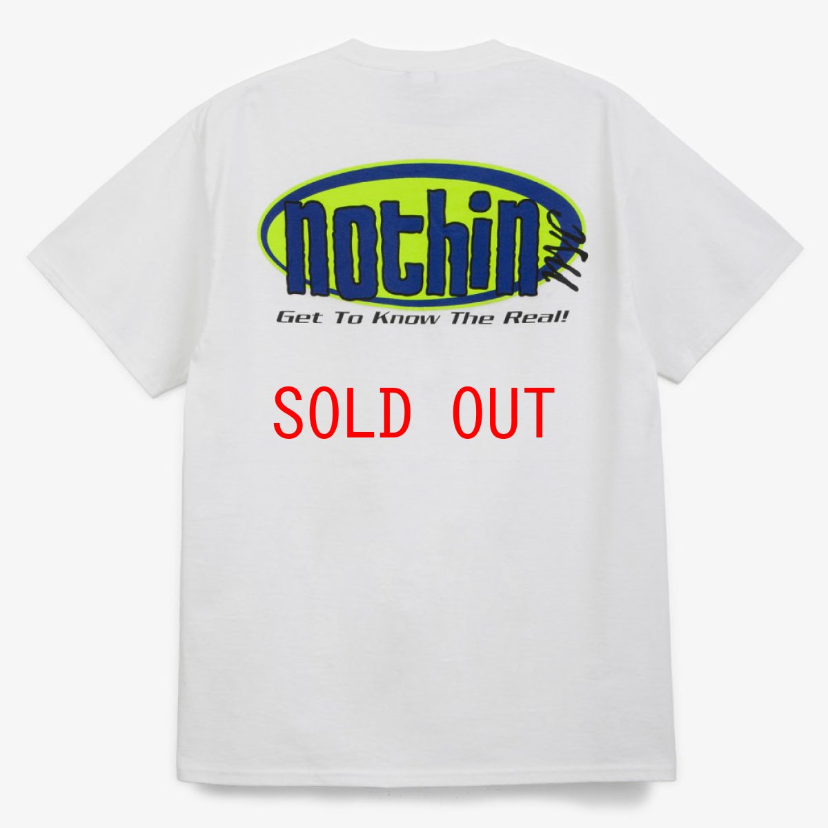 画像3: Get To Know S/S Tee WHT ロゴ 半袖 Tシャツ (3)