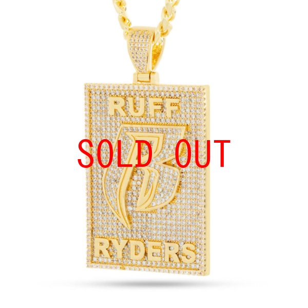 正規取扱通販店】King Ice(キングアイス) Ruff Ryders Dog Tag