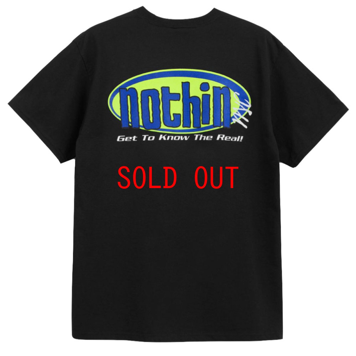 画像3: 【Nothin Special 沖縄 Tシャツ セレクトショップ】Get To Know S/S Tee BLK ロゴ 半袖 (3)