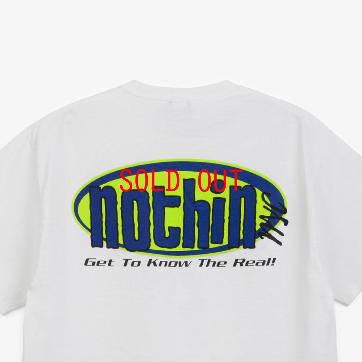 画像5: Get To Know S/S Tee WHT ロゴ 半袖 Tシャツ (5)