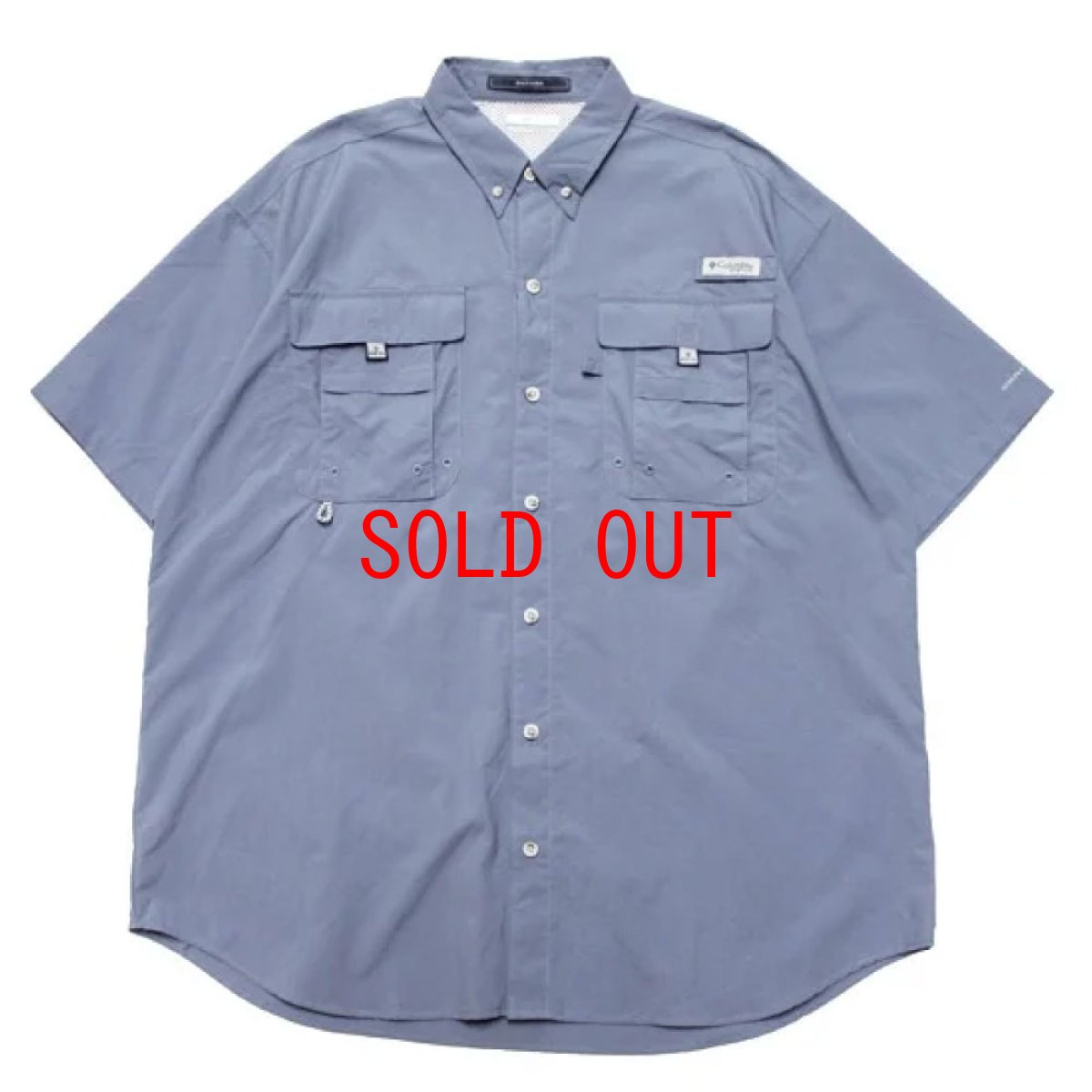 画像1: 【Columbia 沖縄 シャツ メンズファッション 通販】Bahama TM II S/S Shirt 半袖 Utility Fishing PFG Bluestone (1)