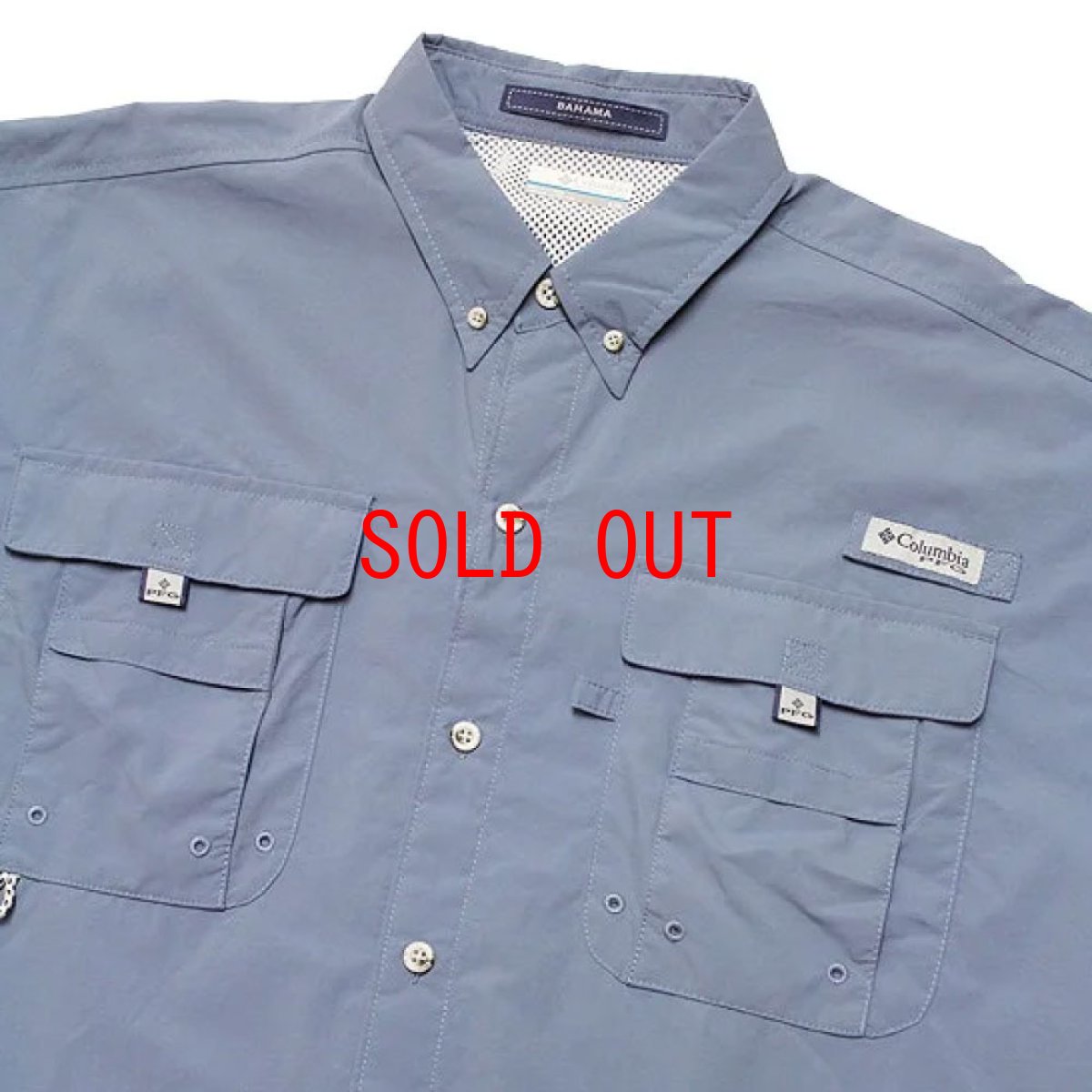 画像3: 【Columbia 沖縄 シャツ メンズファッション 通販】Bahama TM II S/S Shirt 半袖 Utility Fishing PFG Bluestone (3)