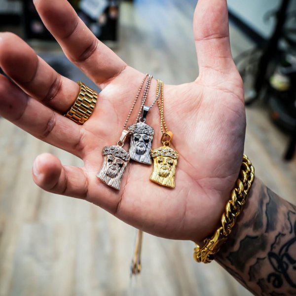 正規取扱店】Golden Gilt(ゴールデン・ギルト)O.G Mini Jesus Chain