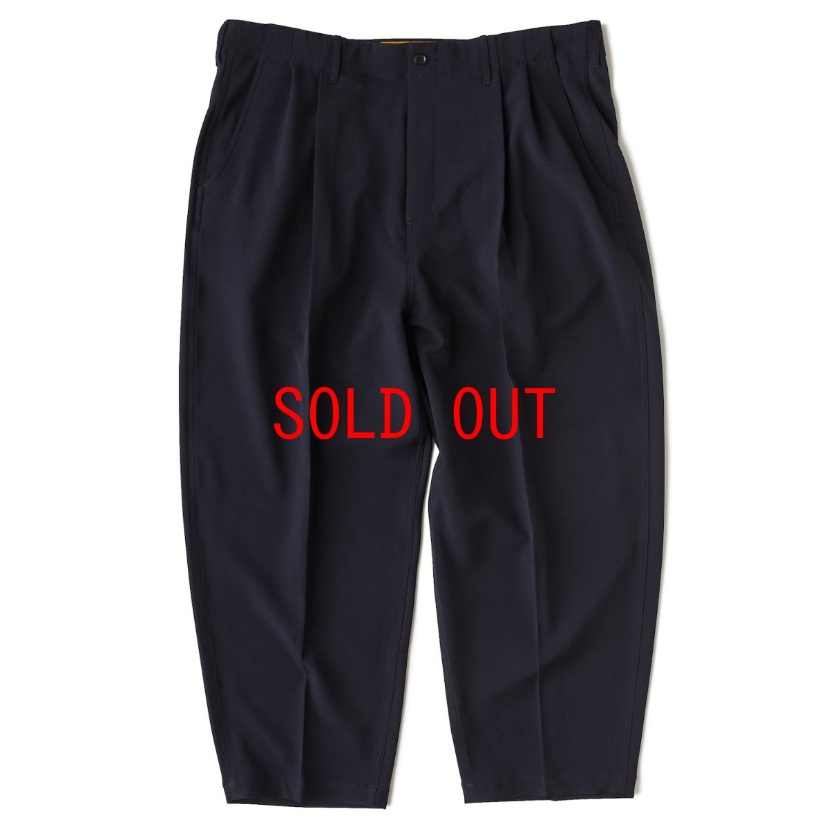 画像2: 【FAT 沖縄 パンツ セレクトショップ 通販】F.A.T. SLACKLAX Wide Pants ワイド イージー ブラック (2)